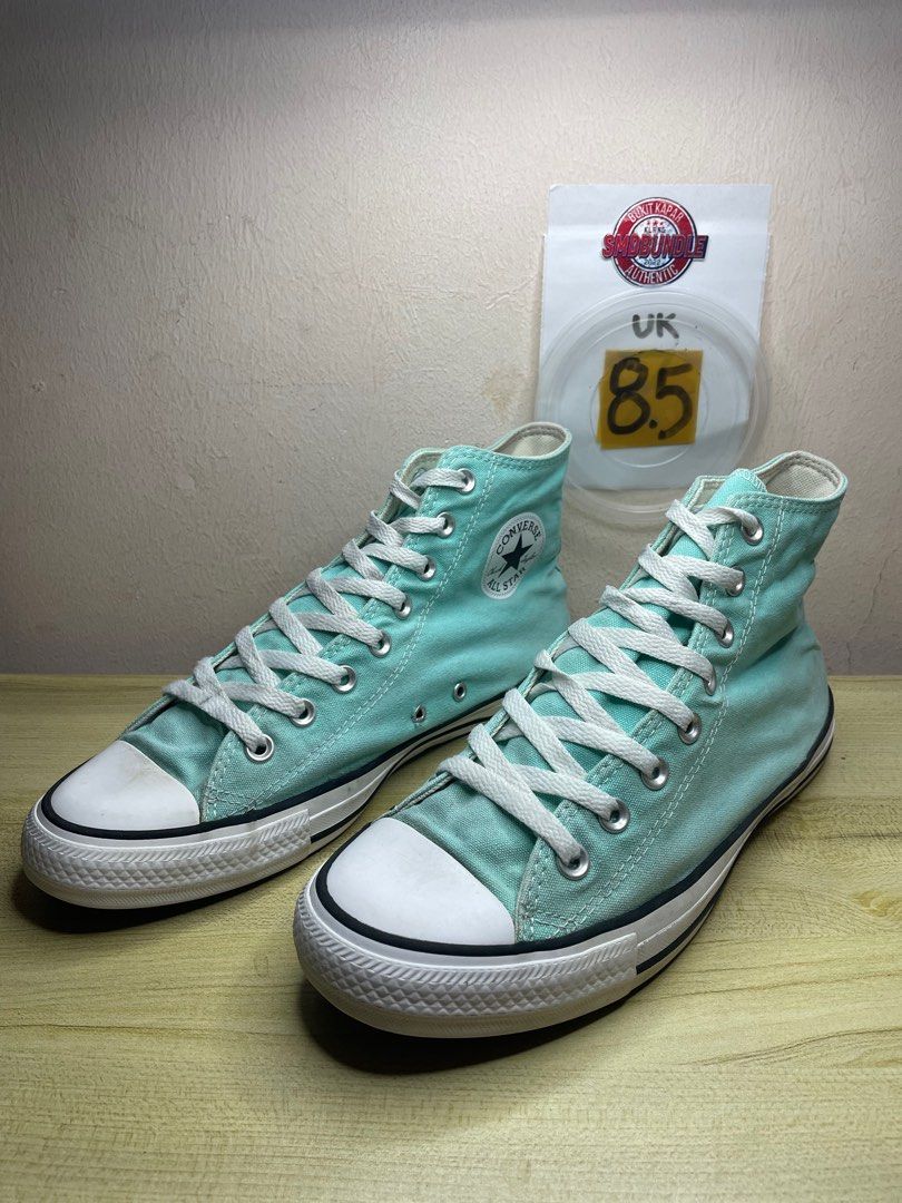 Teal converse uk store