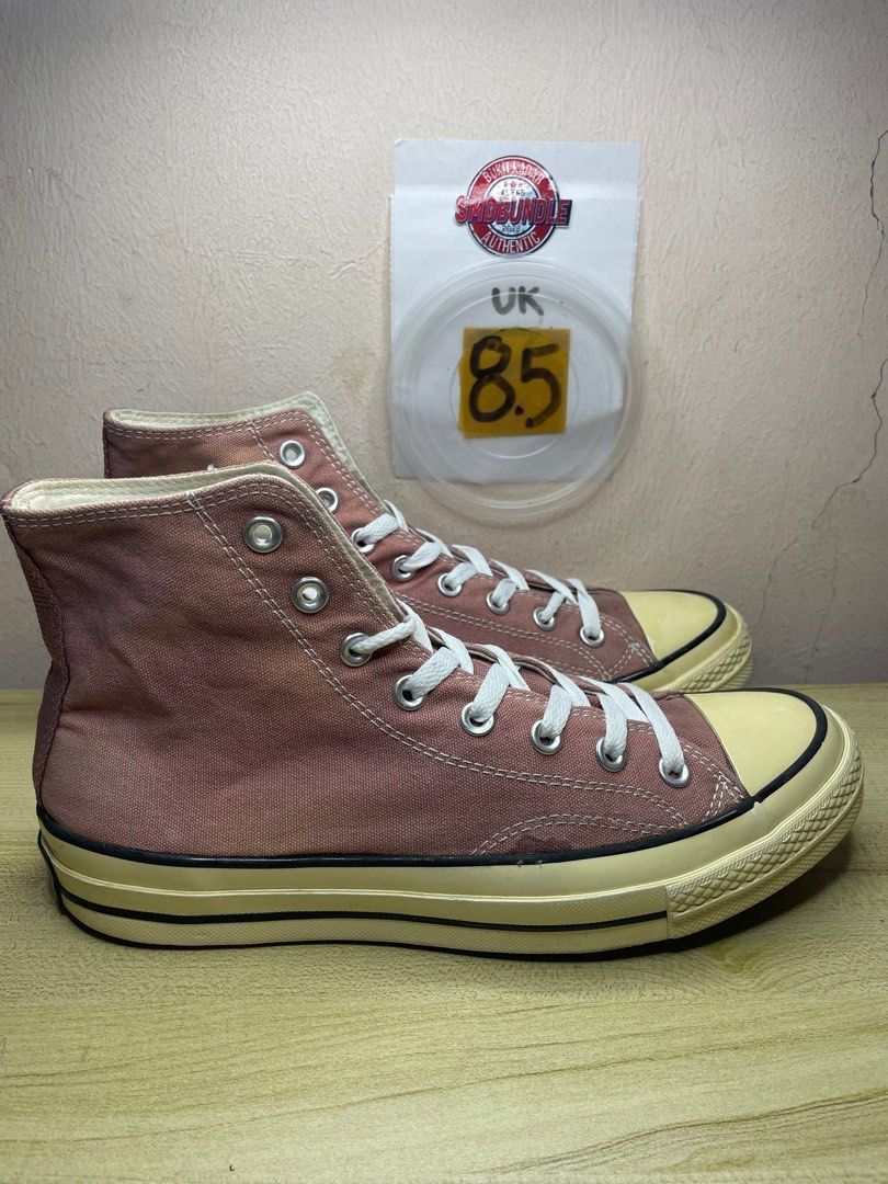 Pink shop converse 8.5