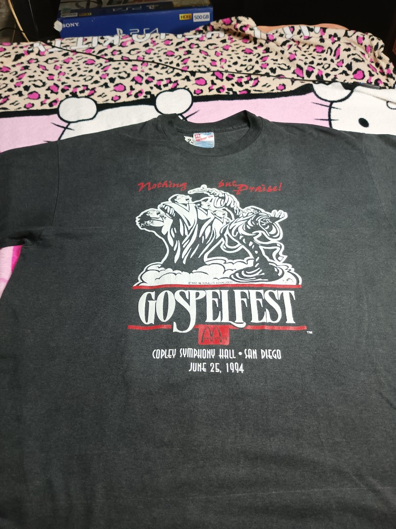 90's Gospel Fest Mcdonalds, Men's Fashion, Tops & Sets, Tshirts & Polo