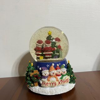三聖誕老公公水晶球