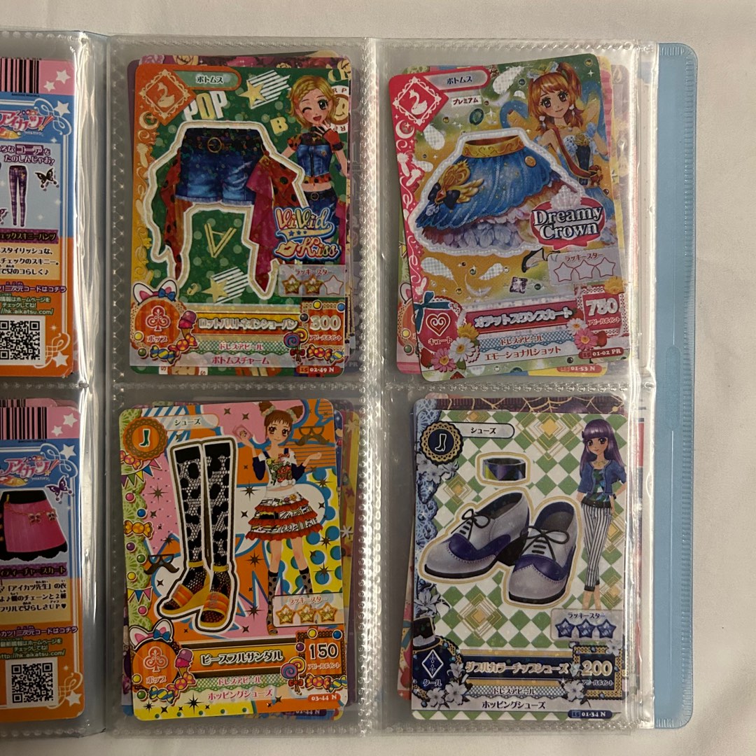 星光樂園卡aikatsu cards 日本版, 興趣及遊戲, 收藏品及紀念品, 日本明星- Carousell
