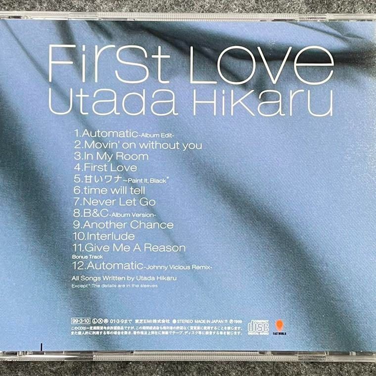 宇多田光 First Love 日版 CD 附側紙 宇多田ヒカル Utada Hikaru Made in Japan 3059yen, 興趣 ...