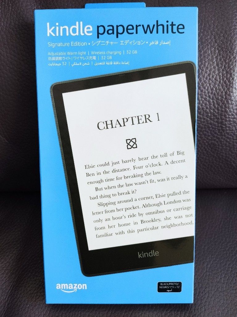 不議價No bargain) 全新未開封Kindle Paperwhite Signature Edition