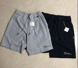 Jjjjound short 7 Black, 男裝, 褲＆半截裙, 短褲- Carousell