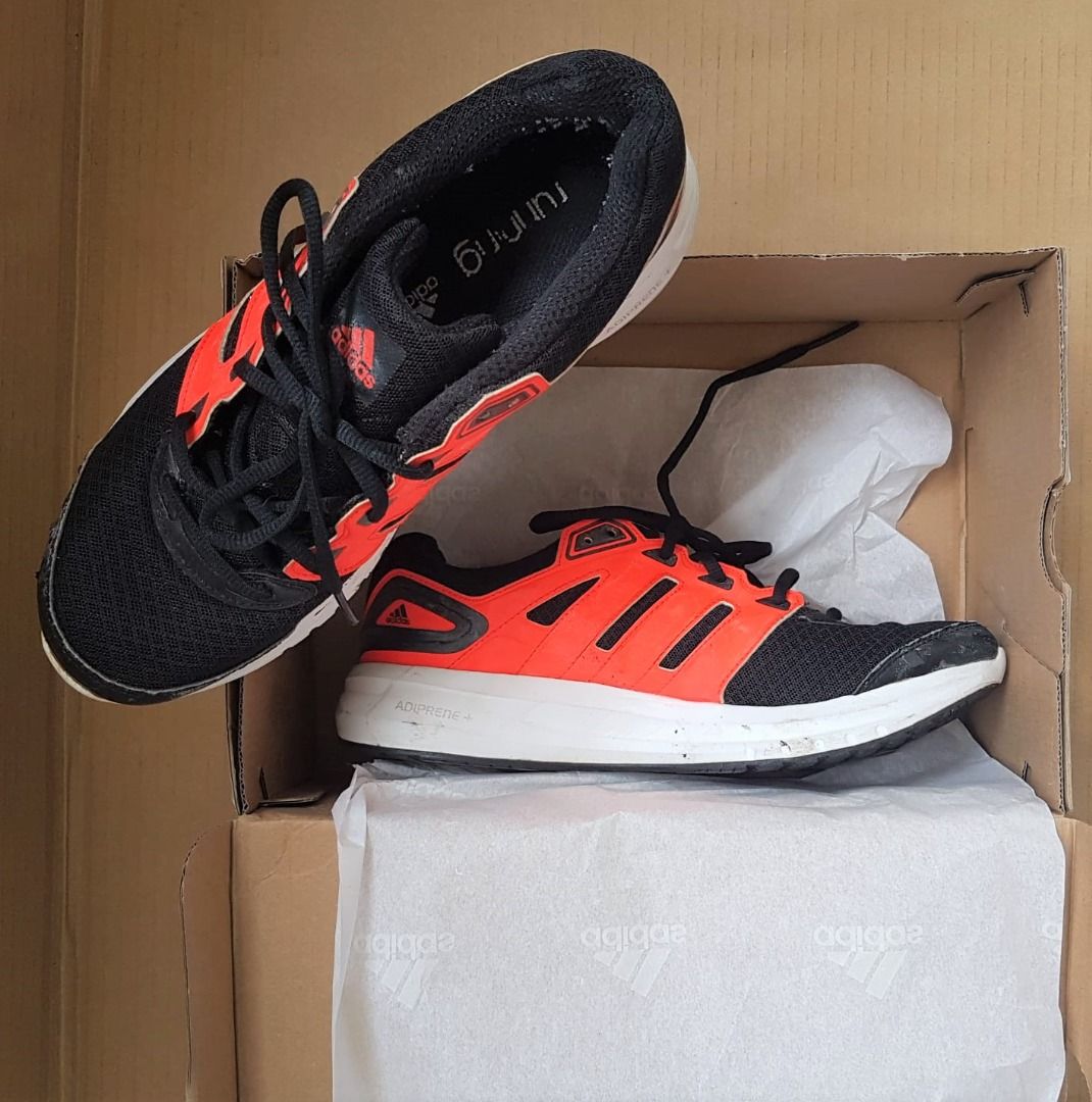 ADIDAS Designer Sneakers ART B40945 Size US 7.5 UK 7 EU 40 2 3 Adidas Duramo 6 core black solar red Running Shoes High Performance Original