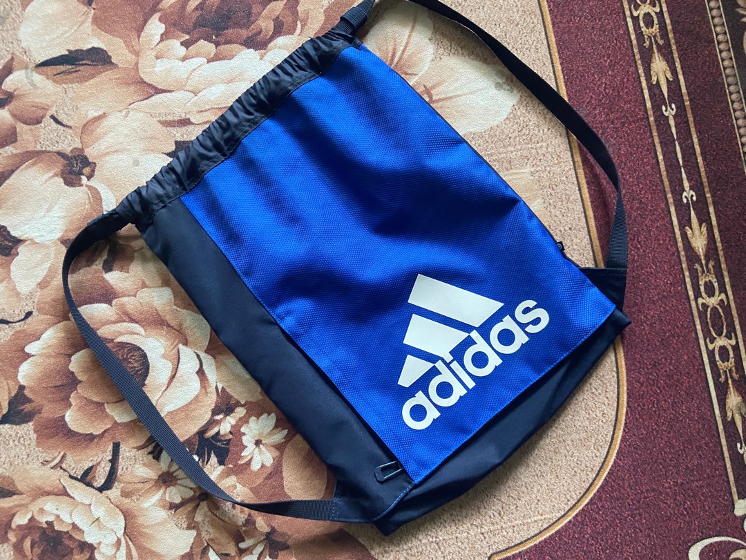 Adidas Drawstring Bag Original, Men's Fashion, Bags, Backpacks on Carousell