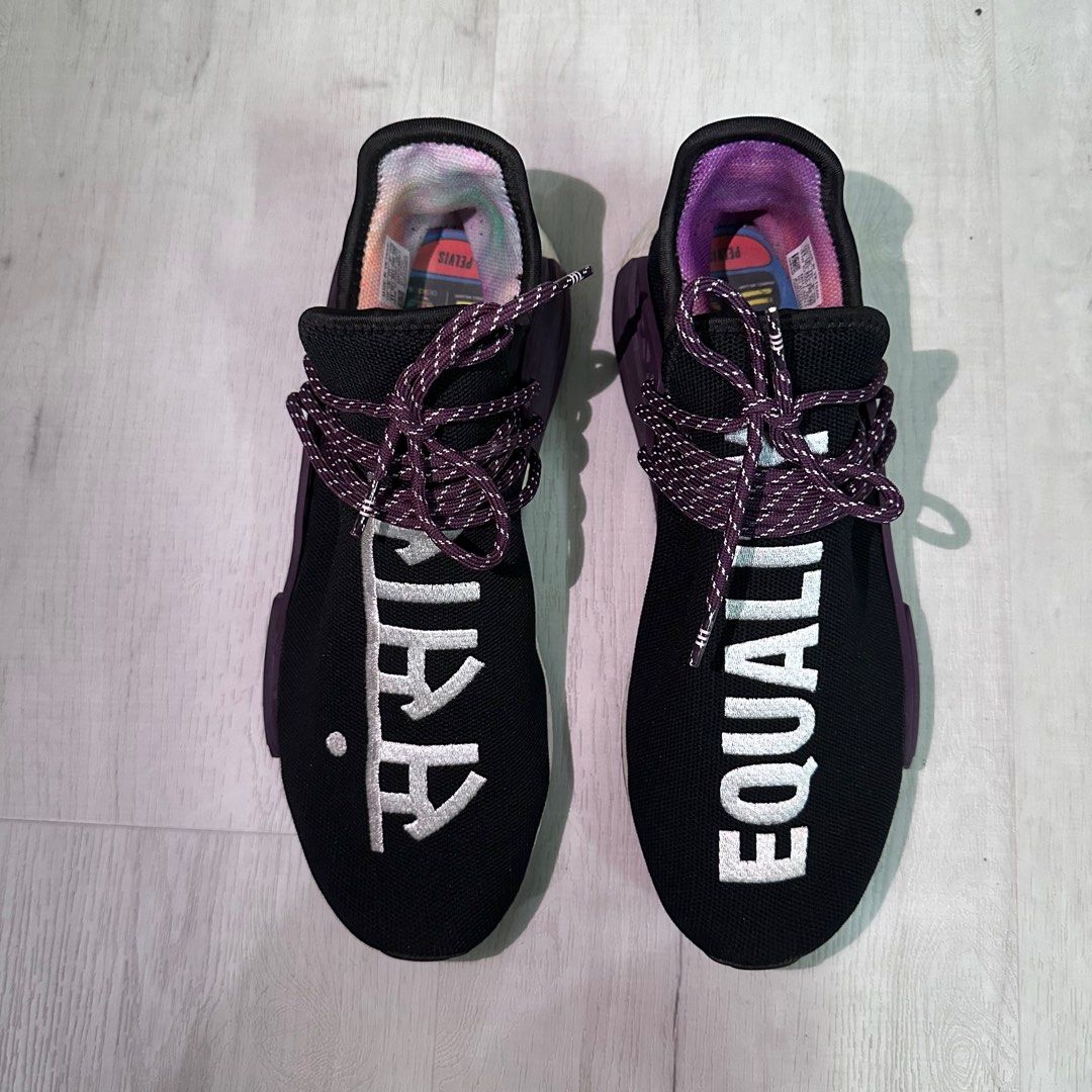Purple and black human races top