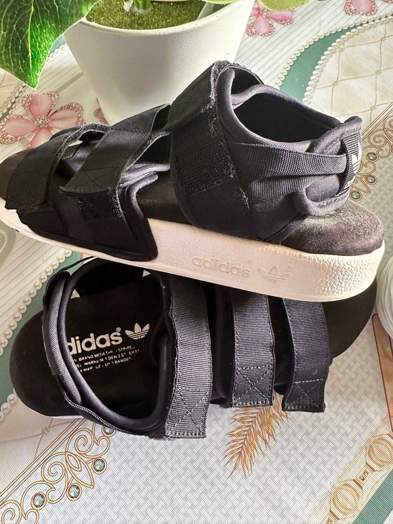 Adidas leather sandals online