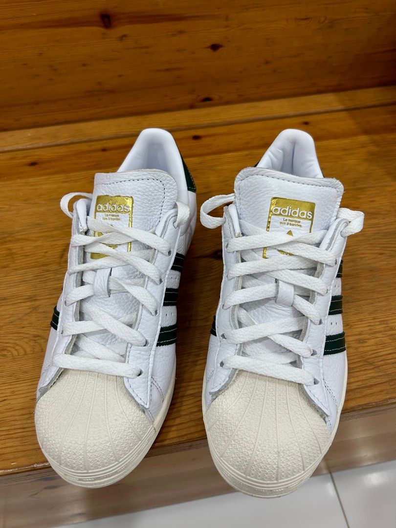 Adidas superstar white and sale gold uk