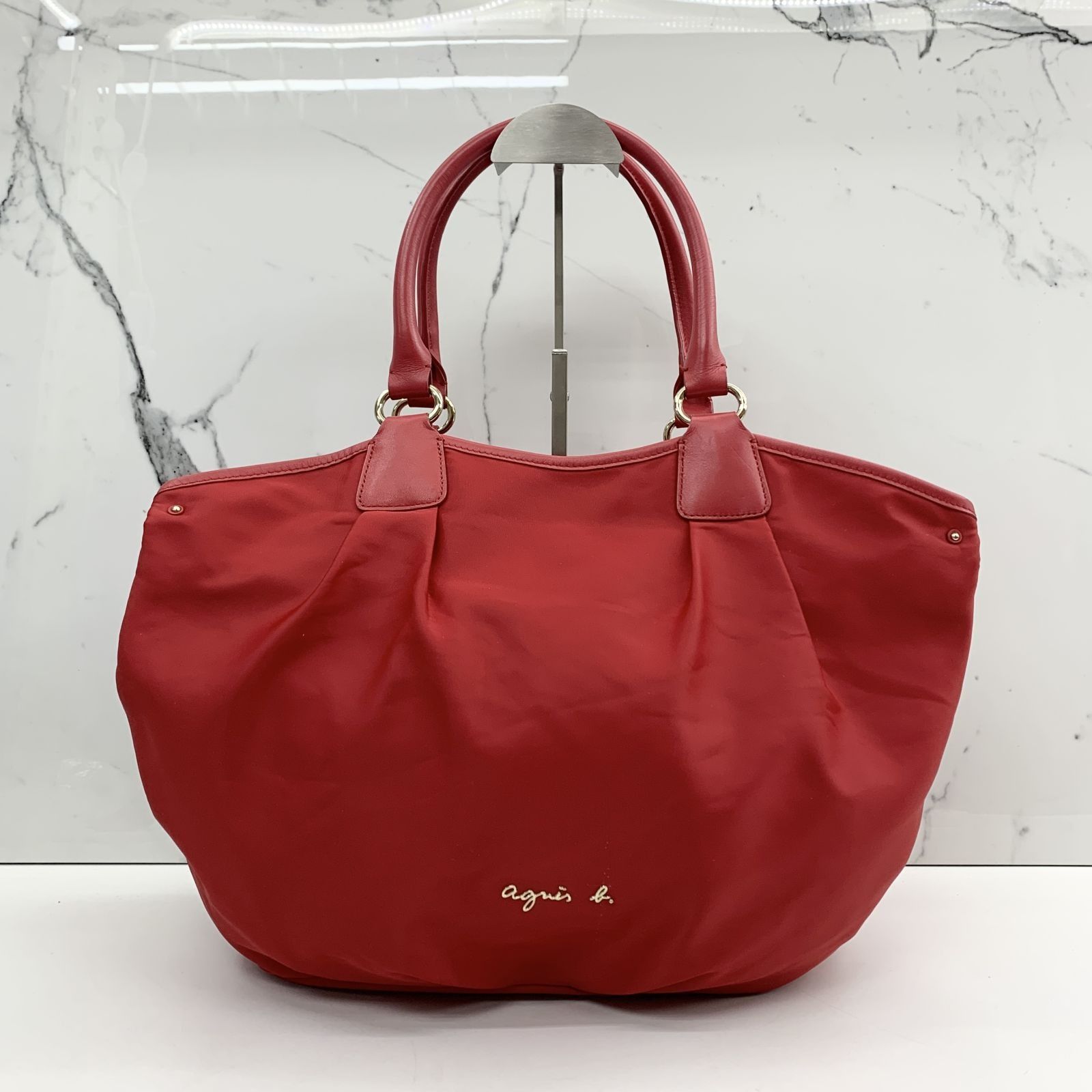 Red nylon tote bag new arrivals
