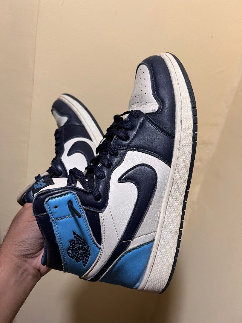 Air Jordan 1 Obsidian Men s Fashion Footwear Sneakers on Carousell
