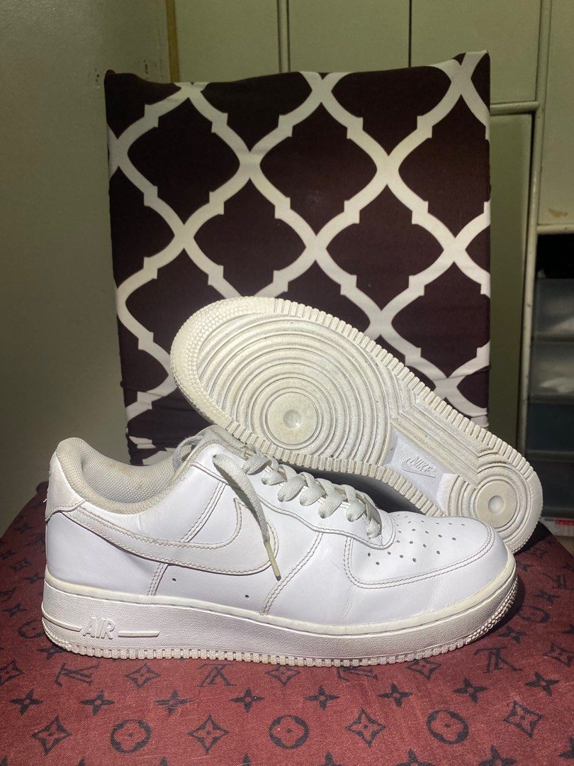 triple white air forces
