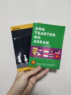 Ang Tsarter ng ASEAN and small blank notebook