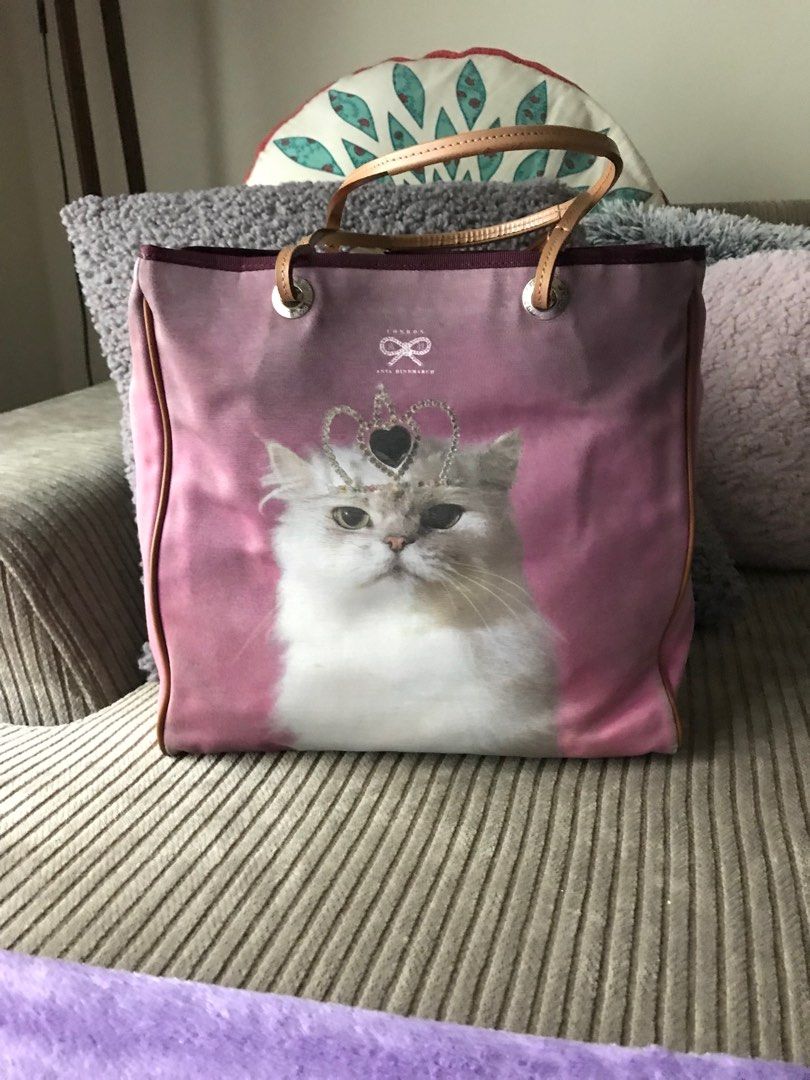 Anya hindmarch cat bag sales