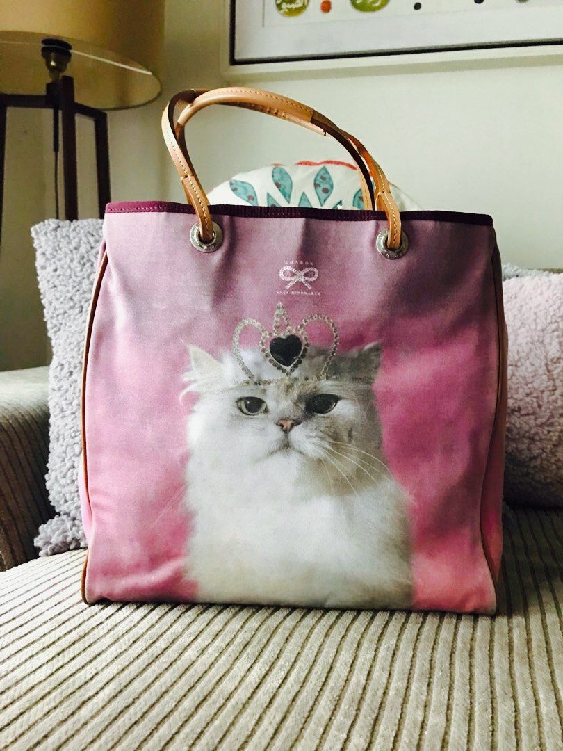 Anya Hindmarch Photobag Featuring Cat Princess with Tiara