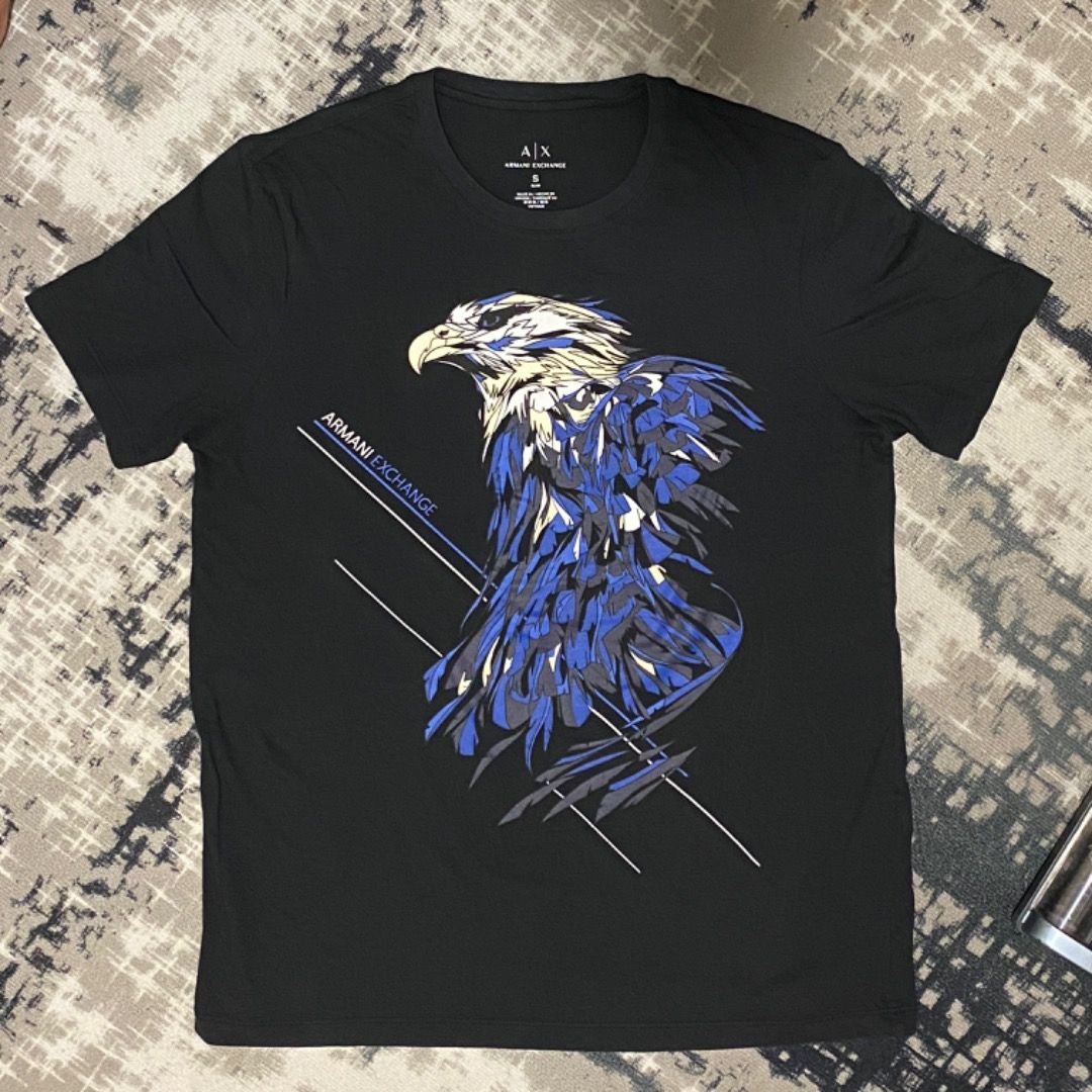 Armani exchange clearance eagle t shirt