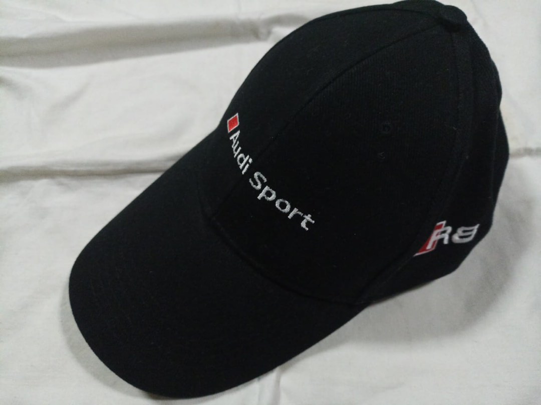 Audi Sport R8 Black Cap, Men's Fashion, Watches & Accessories, Caps & Hats  on Carousell