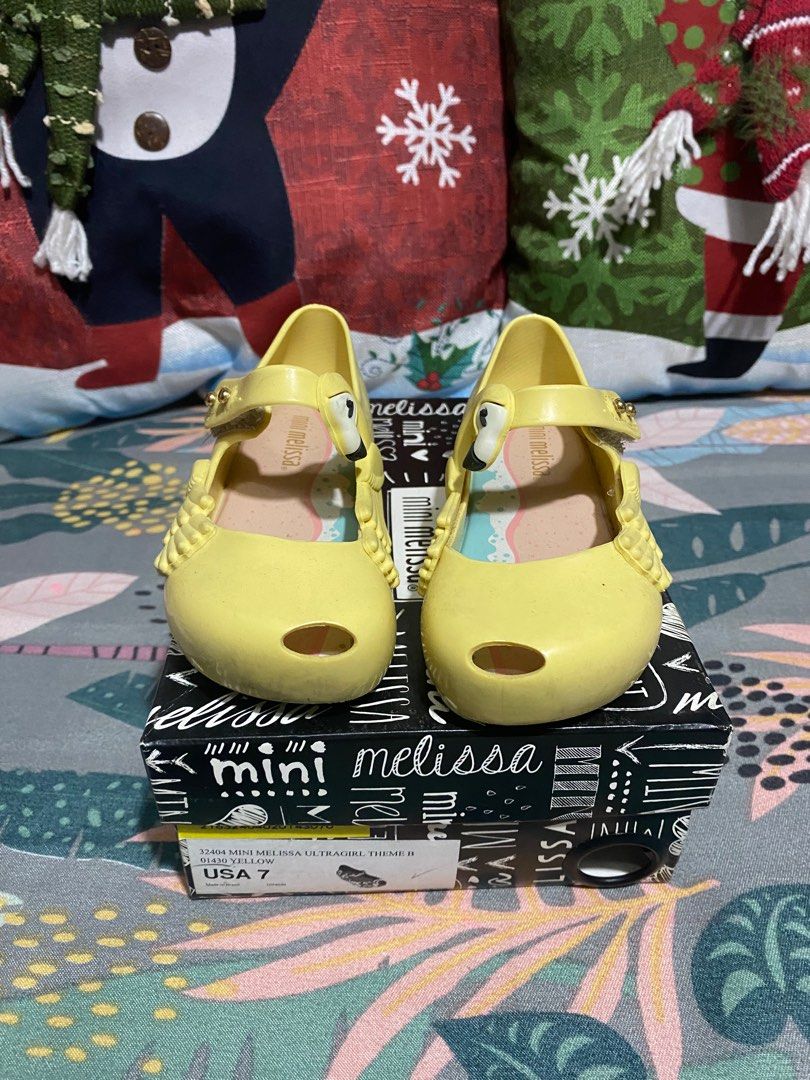 Authentic Mini Melissa Flamingo Babies Kids Babies Kids Fashion on Carousell