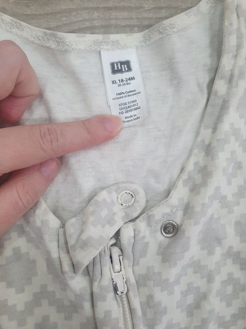 Hb sleep sack top