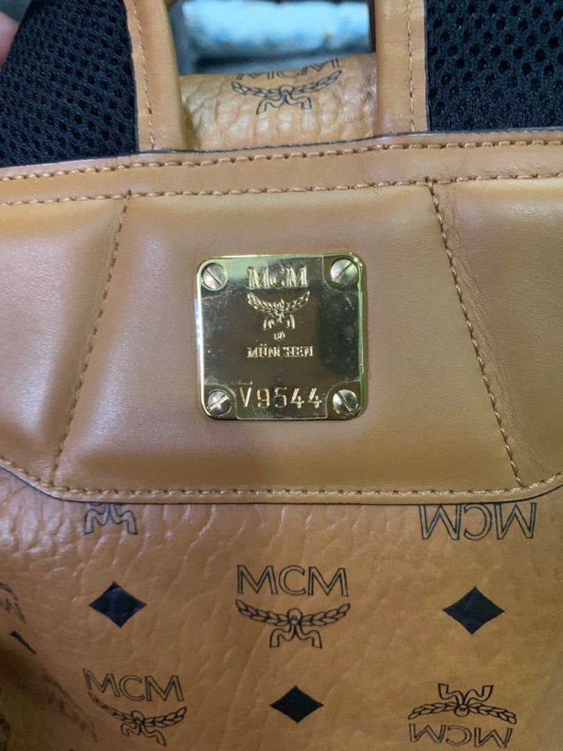 Mcm bag 2025 serial number m1976