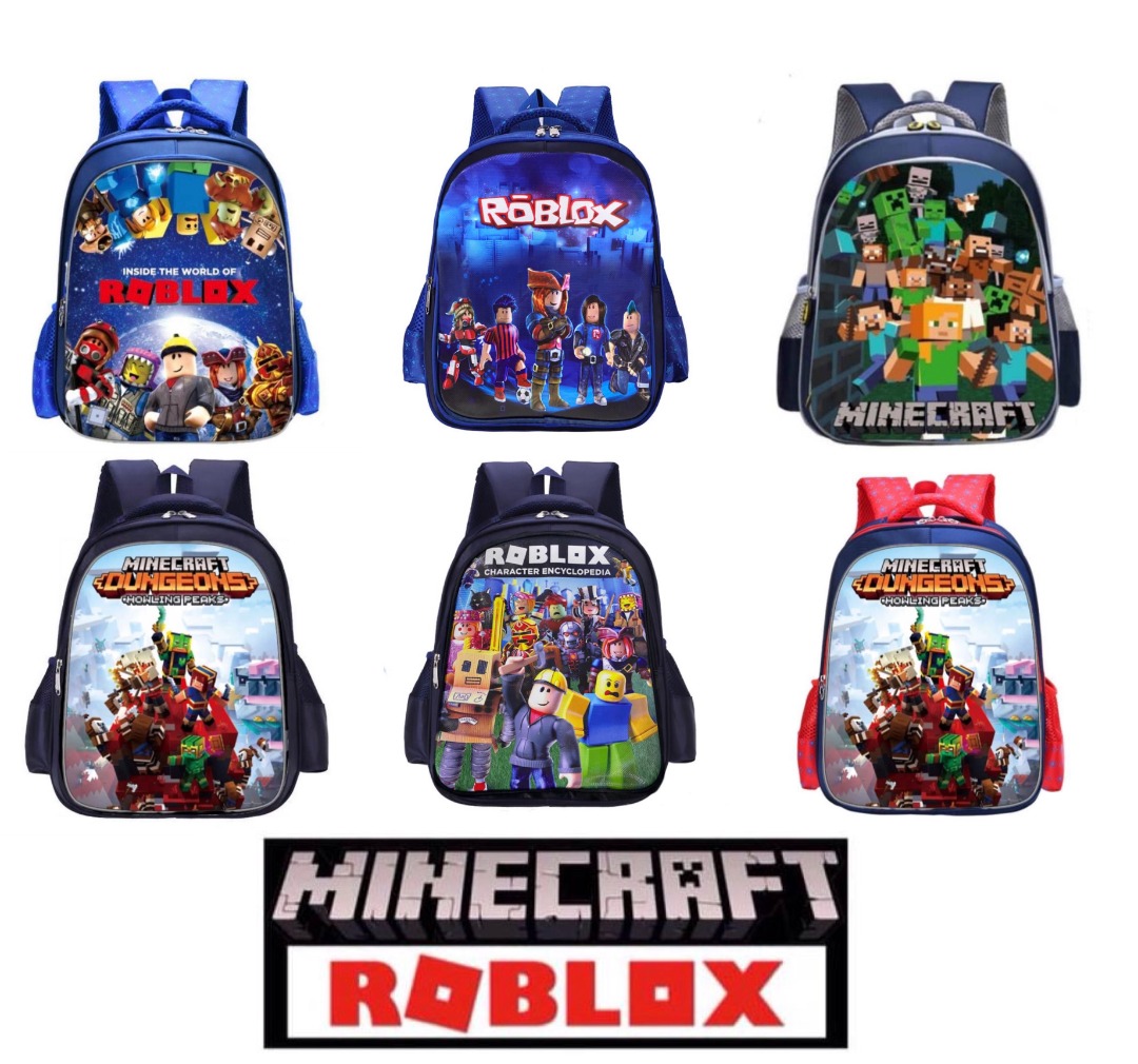 Dc kids online minecraft backpack