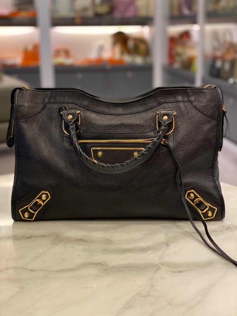 Balenciaga classic metallic edge city sales