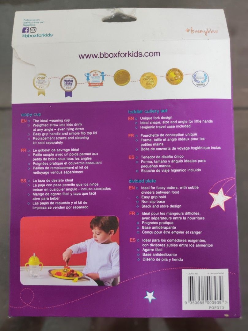 bbox Feeding Set (Divided Plate, Cutlery Set, Sippy Straw Cup) (Category: Weaning & Toddler Feeding) located in Bacoor. Submitted by deedeiadeng (Listing ID 1245502506, Image 2). Description: bbox Feeding Set ( b.box Baby Toddler Divided Plate, Cutlery Set, Sippy Straw Cup 240ml / 8oz ) - - - ( oxotot toddler baby infant kids training self feeding feeder spoon fork snack lunch dinner dish plate utensils bottle bpa free ) with FREE powdered milk c