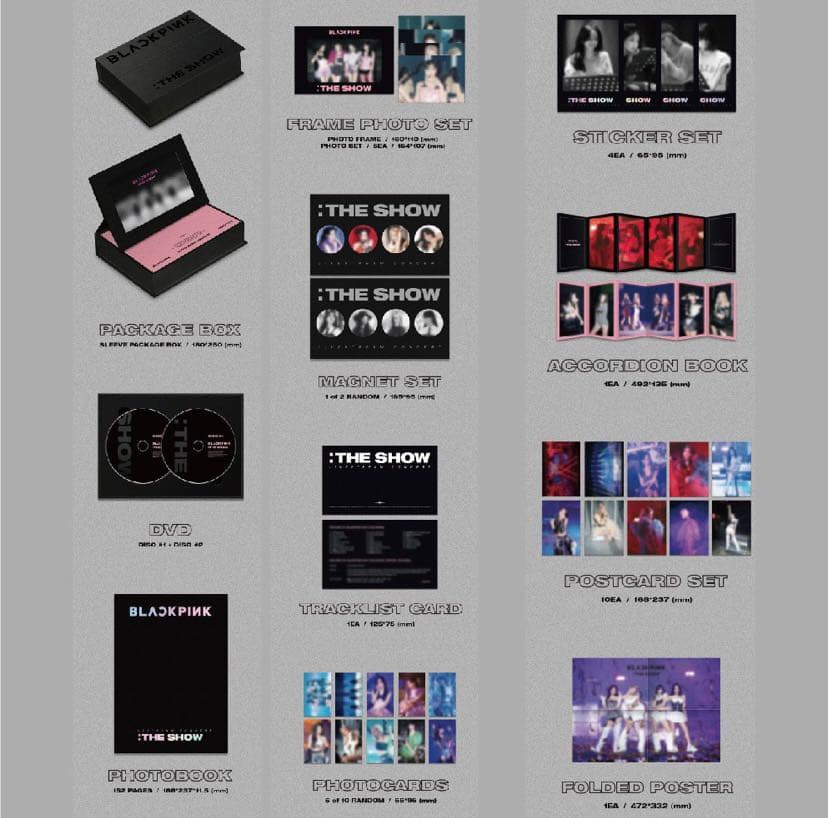 BLACKPINK 2021 THE SHOW DVD - CD