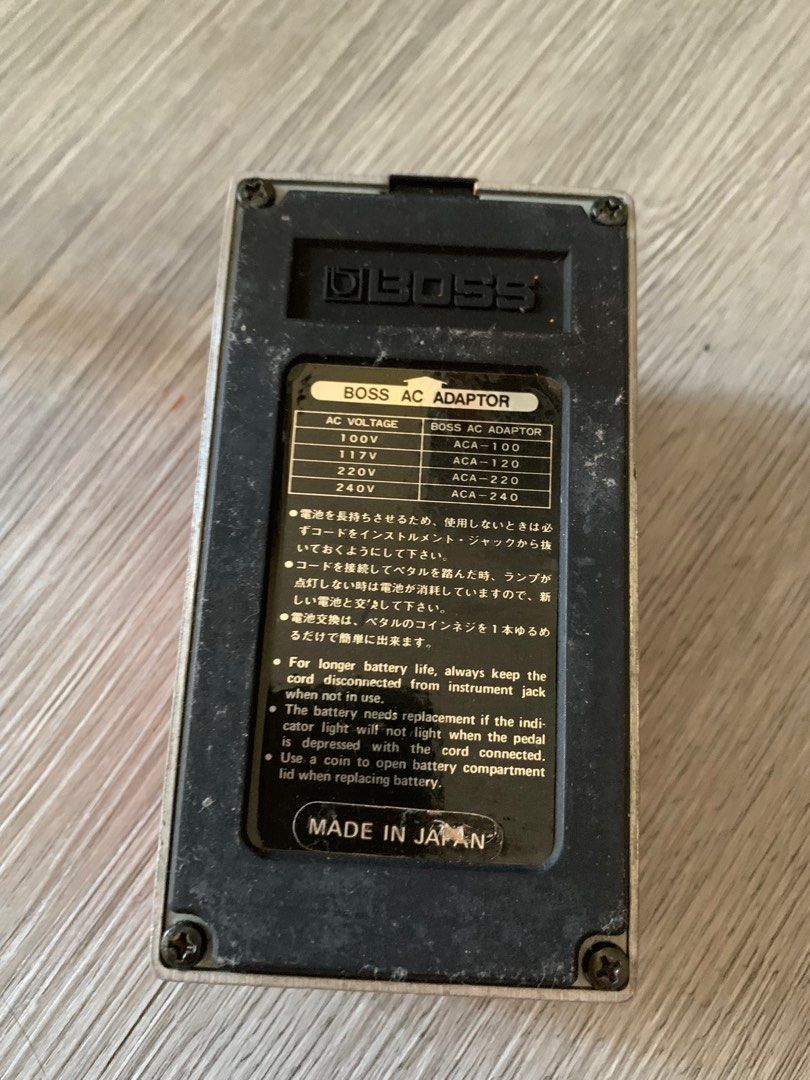 Boss ds1 Japan pedal made in japan ds one ds-1日製效果器, 興趣及