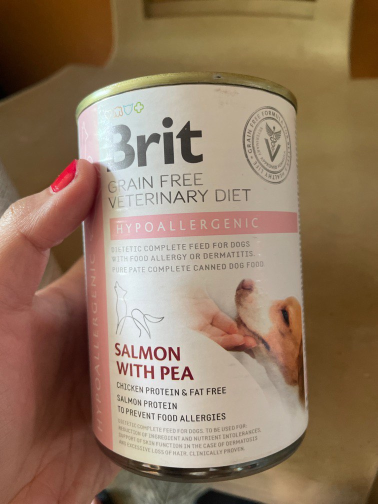 Brit Grain Free Veterinary Diet Salmon with Pea Wet Dog Food on Carousell