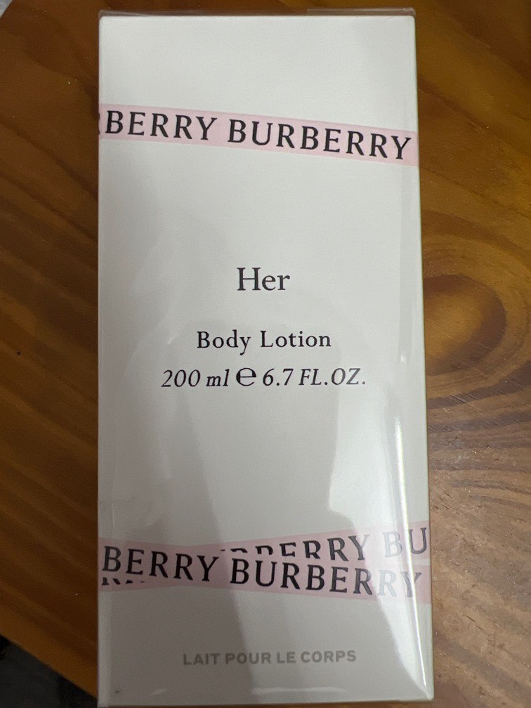Burberry Her Body Lotion 200ml Beauty Personal Care Bath