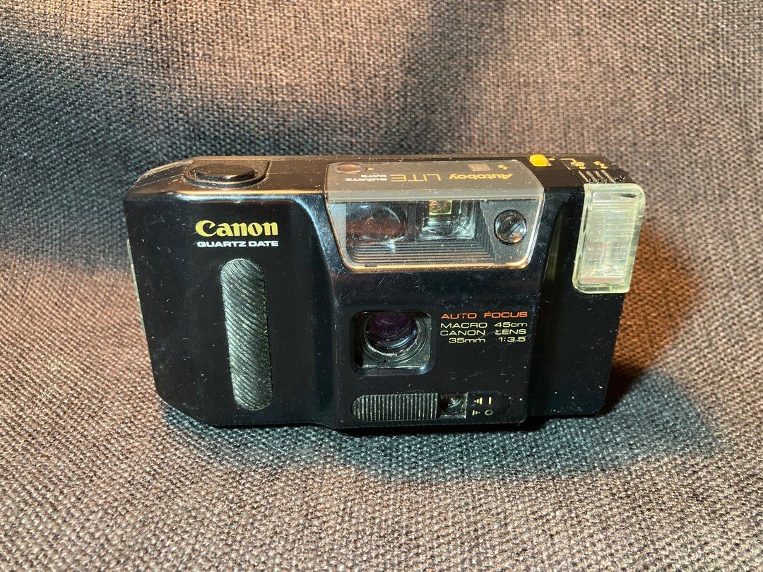 Canon AUTOBOY LITE QUARTZ DATE 相機無法使用當零件機出售, 相機攝影