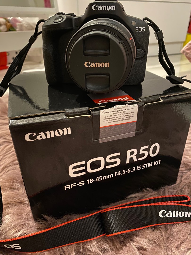 Canon EOS R50 (Black), Photography, Cameras on Carousell