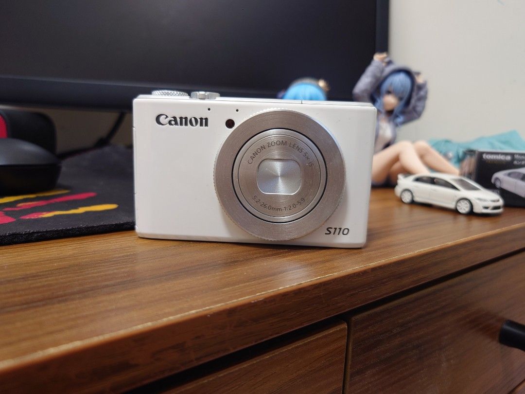 Canon Powershot S110 white DC機, 攝影器材, 相機- Carousell