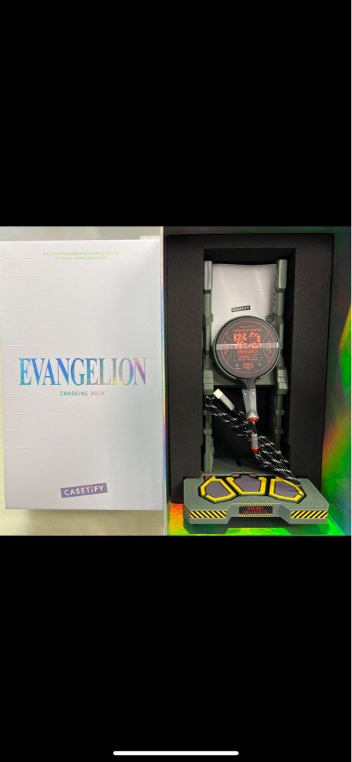 CASETIFY × Evangelion Charging dock (with umbilical Cable Magnetic