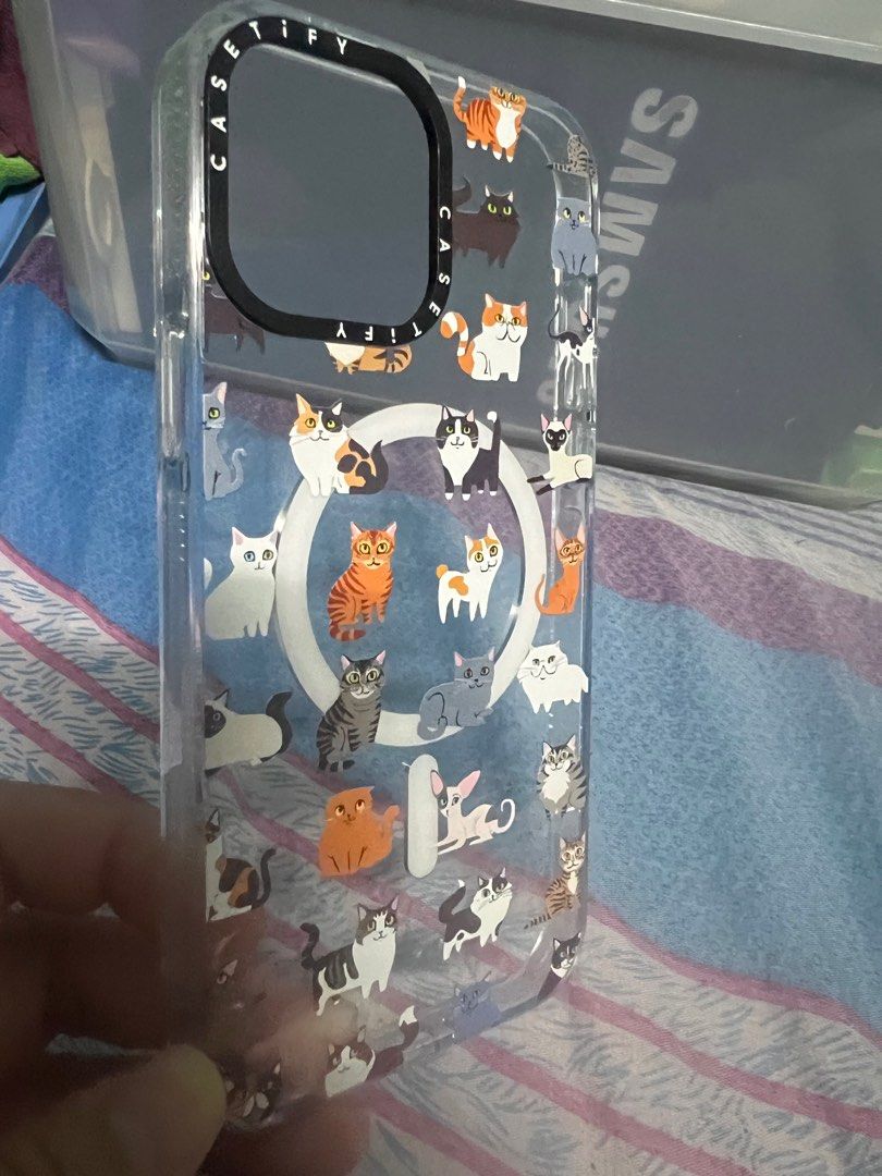 Casetify Non Yellowing case for iphone 13 pro max, Mobile Phones