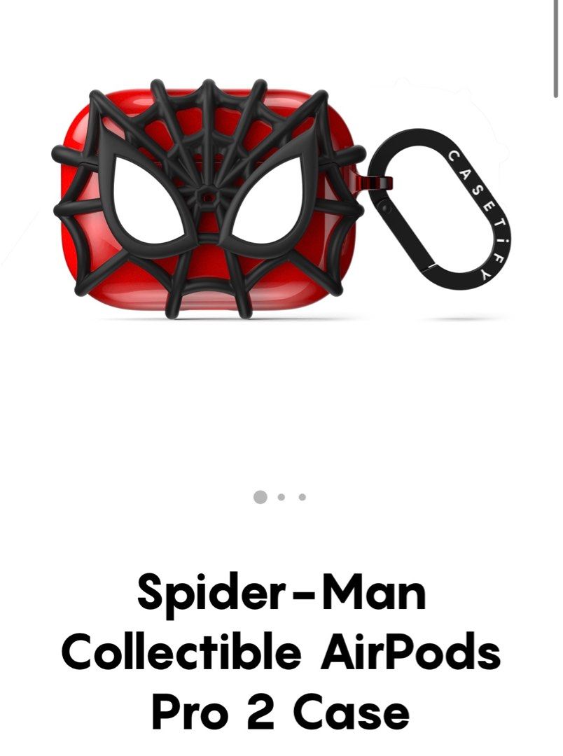 Casetify Spider-Man Collectible AirPods Pro 2 / Pro Case, 音響器材