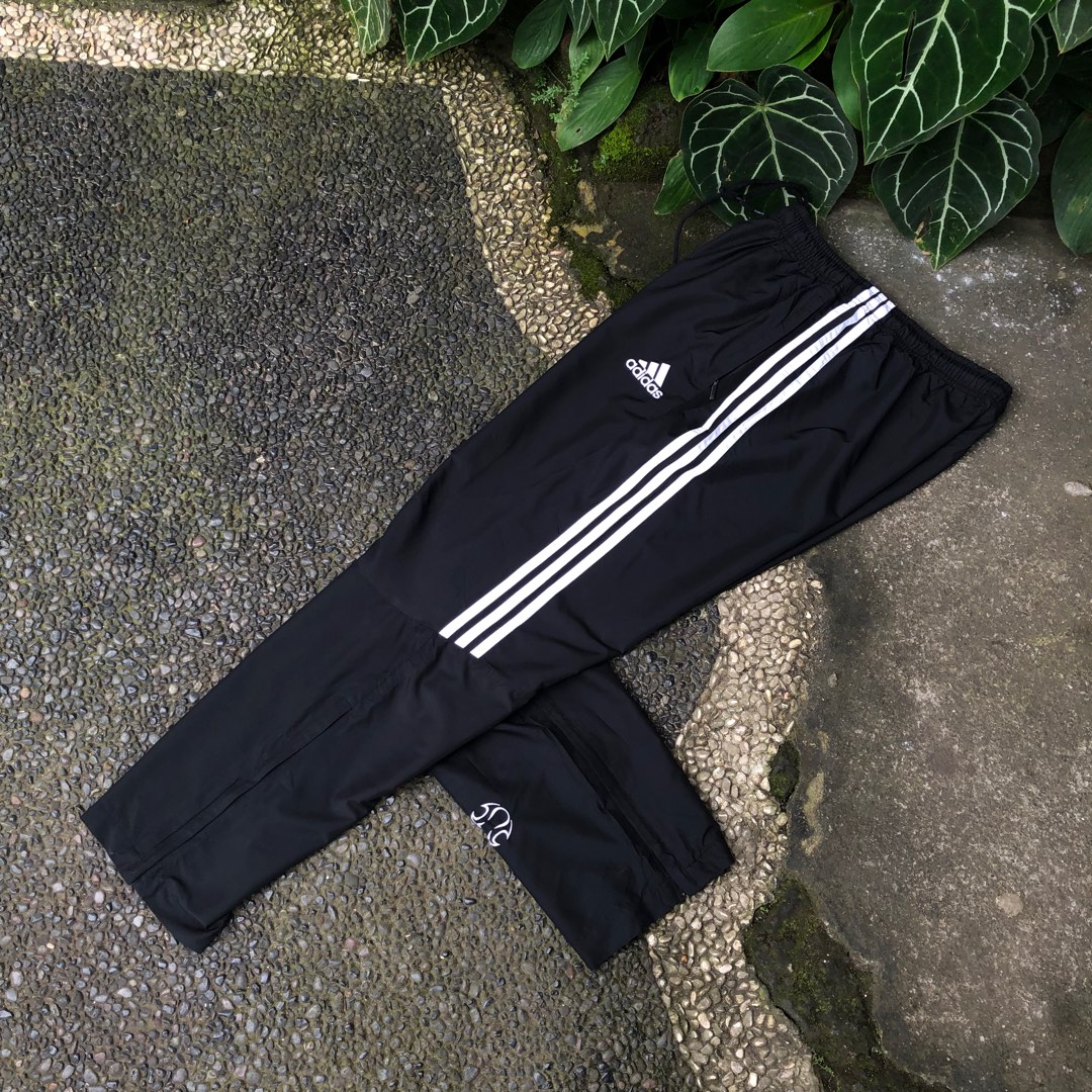 Celana Training Parasut Adidas Black Original second