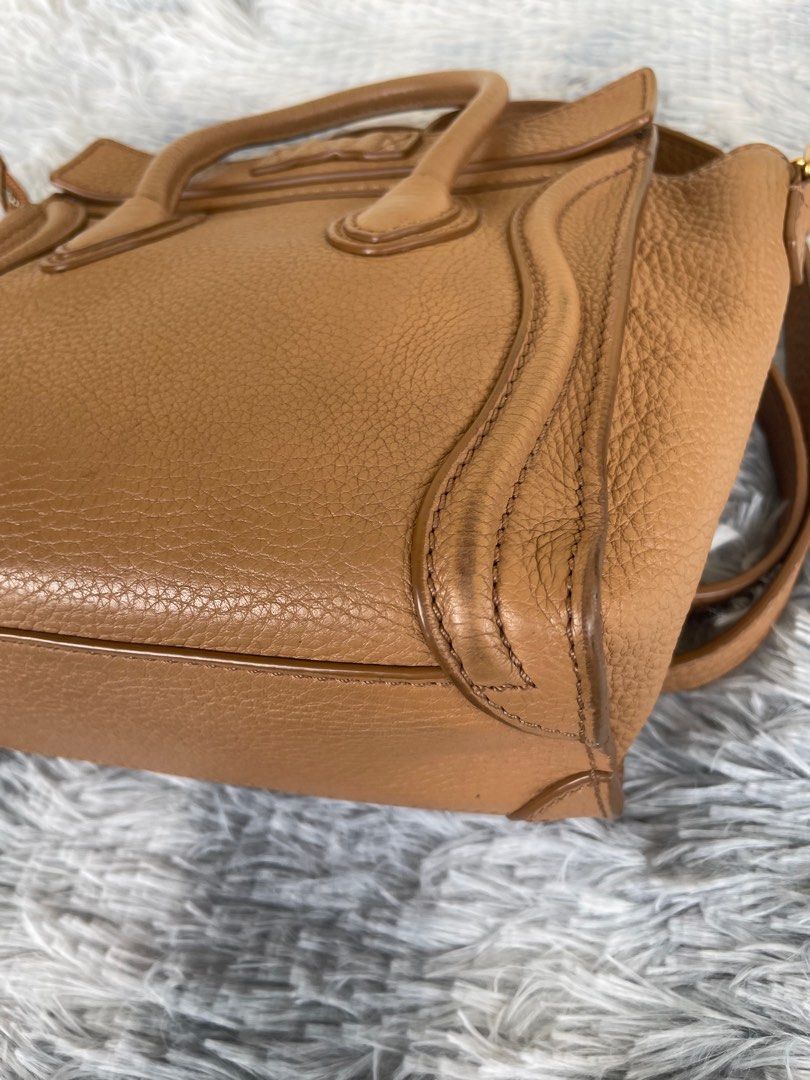 Celine Nano Luggage with Entrupy Certificate of Authenticity Luxury