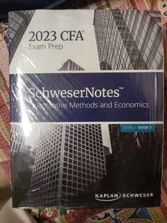 CFA level 2_2023 Kaplan Schweser 新品 - 参考書