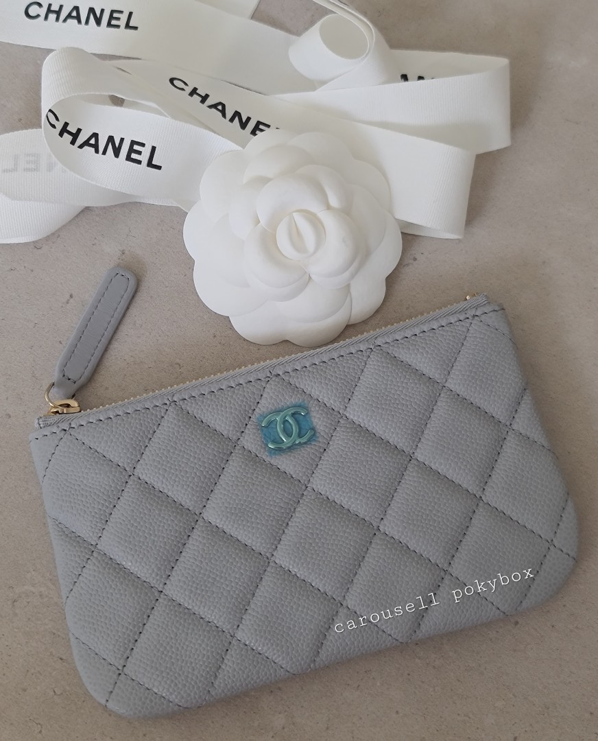Chanel A82365 Y33352 Classic Mini Pouch NJ531 / Grey Caviar Shoulder B –  Italy Station