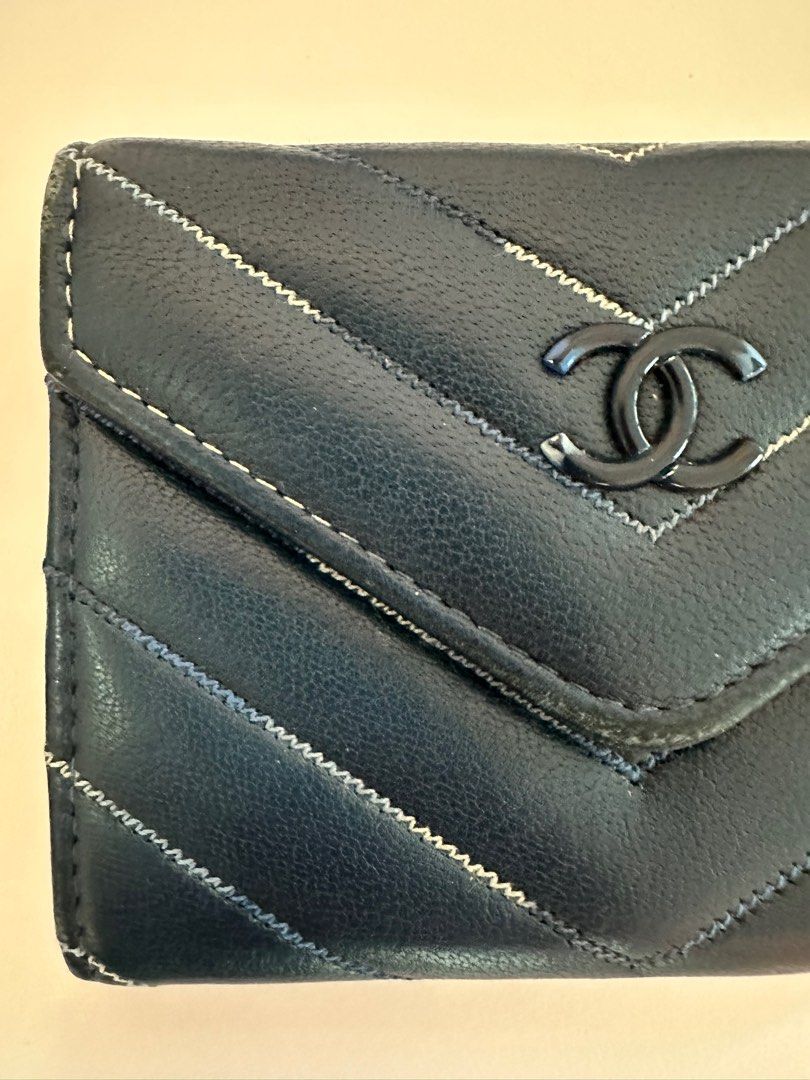 Chanel Lambskin Card Holder, Women's Fashion, Bags & Wallets