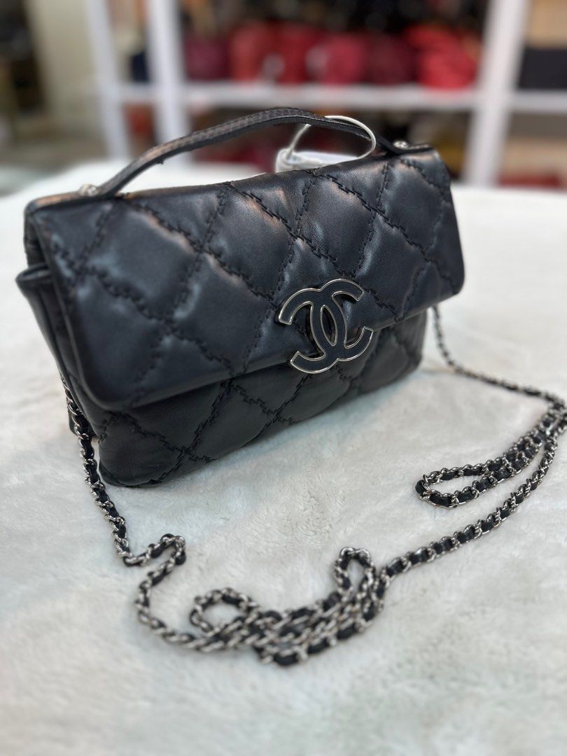 Chanel Chevron Hampton bag