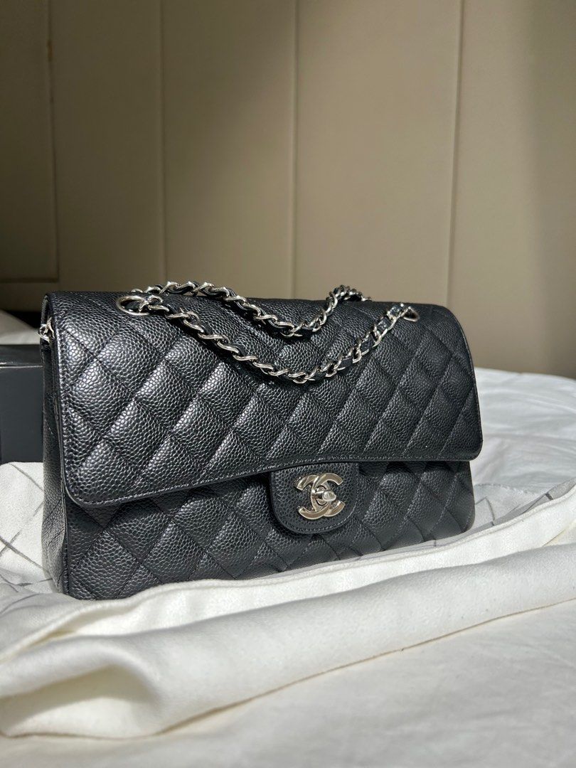 Chanel timeless best sale medium caviar