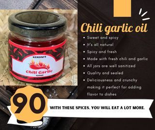 Chili garlic oil