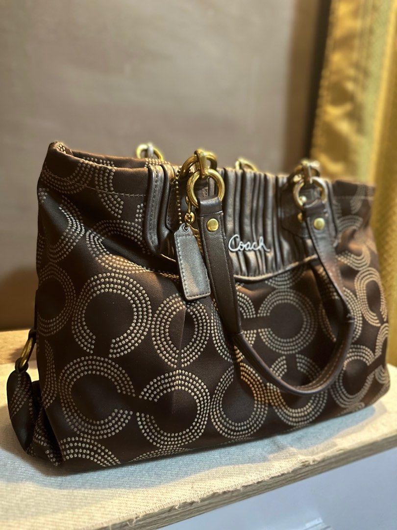 Coach Ashley Shoulder Bag Luxury Bags Wallets on Carousell