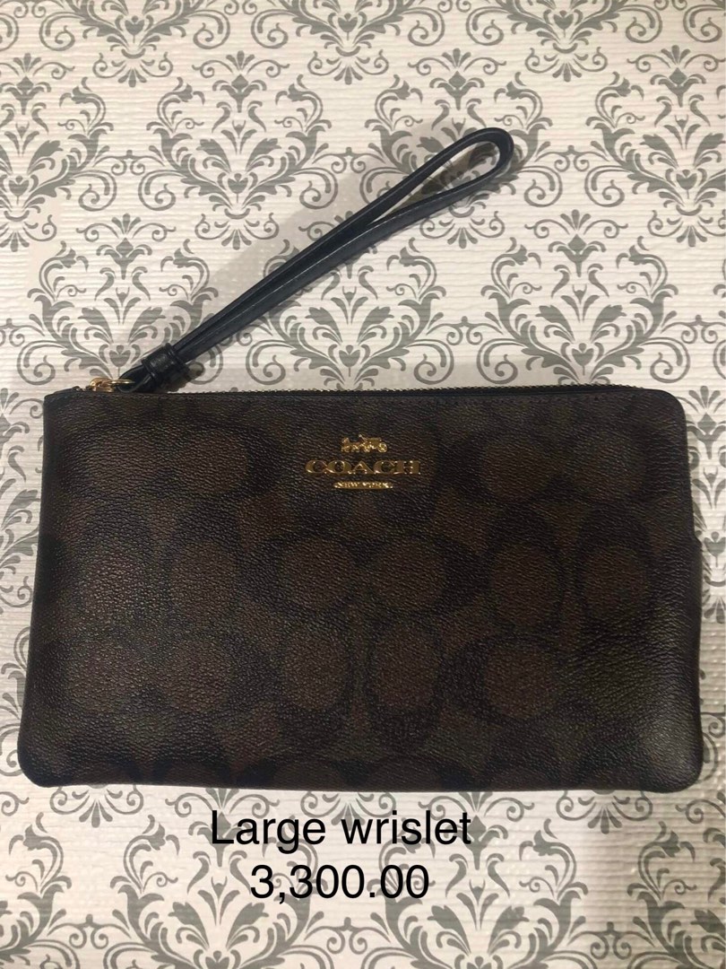 Coach Large Wristlet on Carousell