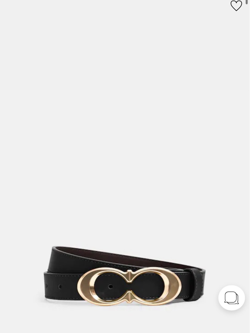 Coach Signature Buckle Belt, Women's Fashion, Watches & Accessories