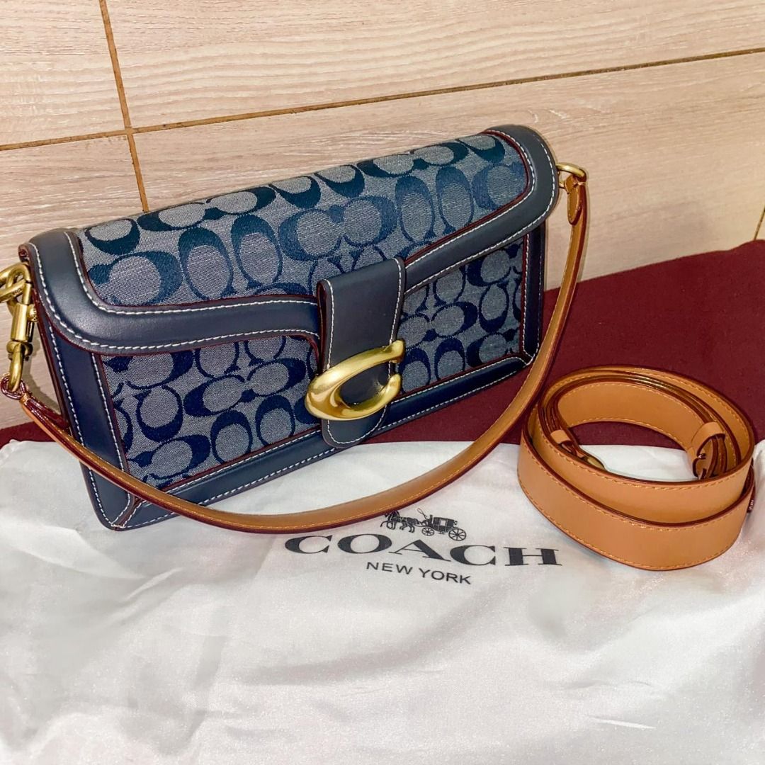 Coach Tabby in Signature Chambray Barang Mewah Tas Dompet di Carousell