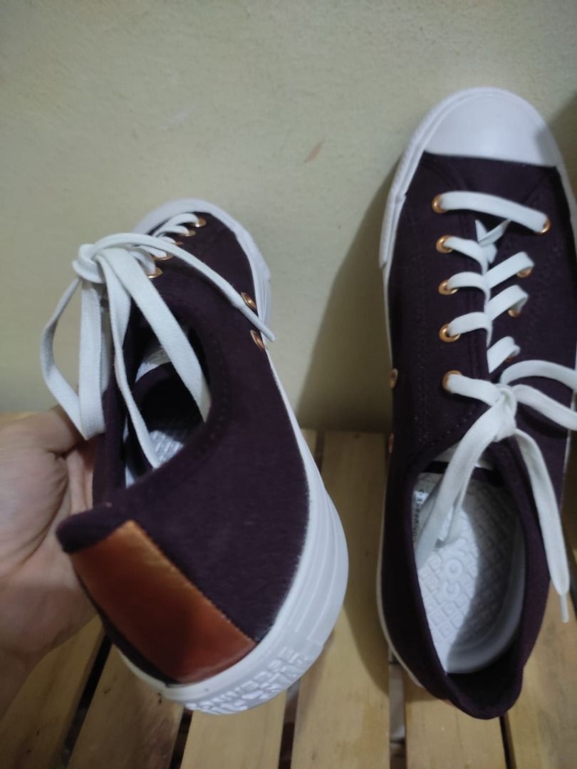 Converse dainty hot sale black cherry